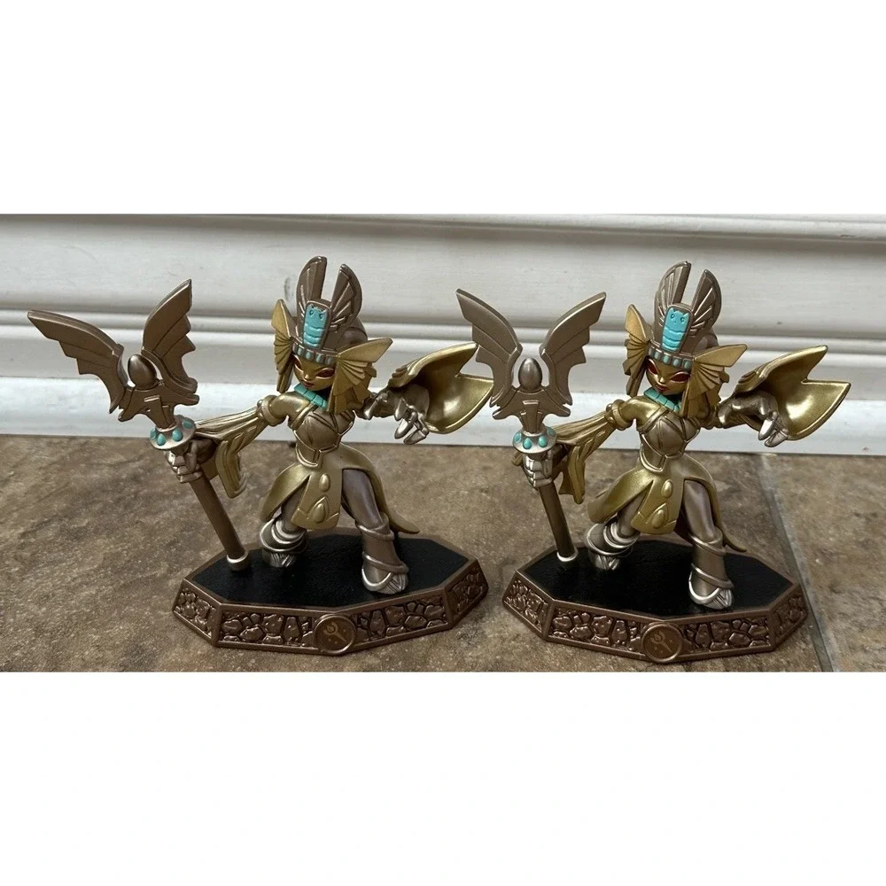 2016 Activision Skylanders Imaginator Golden Queen Sensei Figure 2x